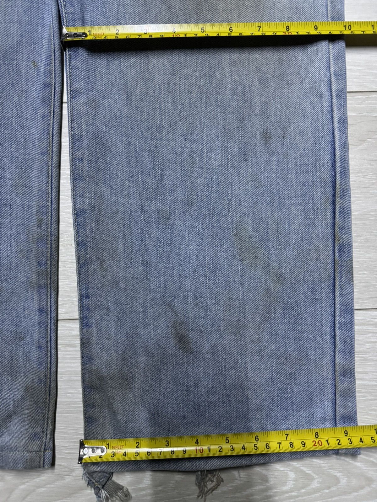 Edwin Vintage Japanese Edwin 403 Grunge Distressed Baggy Jeans Size US 38 / EU 54 - 16 Thumbnail