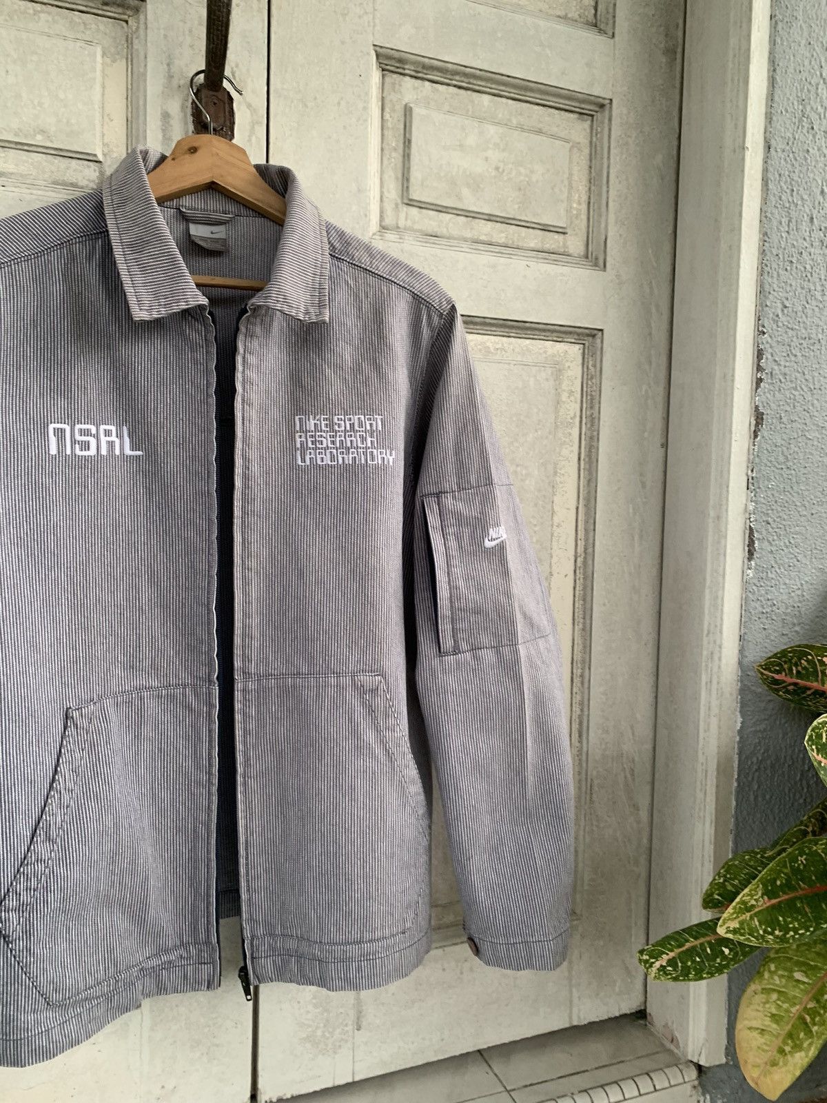 Nike Nike Lab NSRL Hickory Stripe Denim Jacket Size US M / EU 48-50 / 2 - 2 Thumbnail