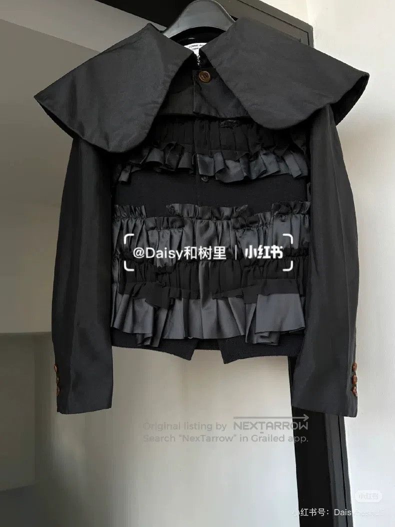 Comme des Garcons Comme Des Garcons Ultra-short coat with large lapels Size XS / US 0-2 / IT 36-38 - 6 Thumbnail