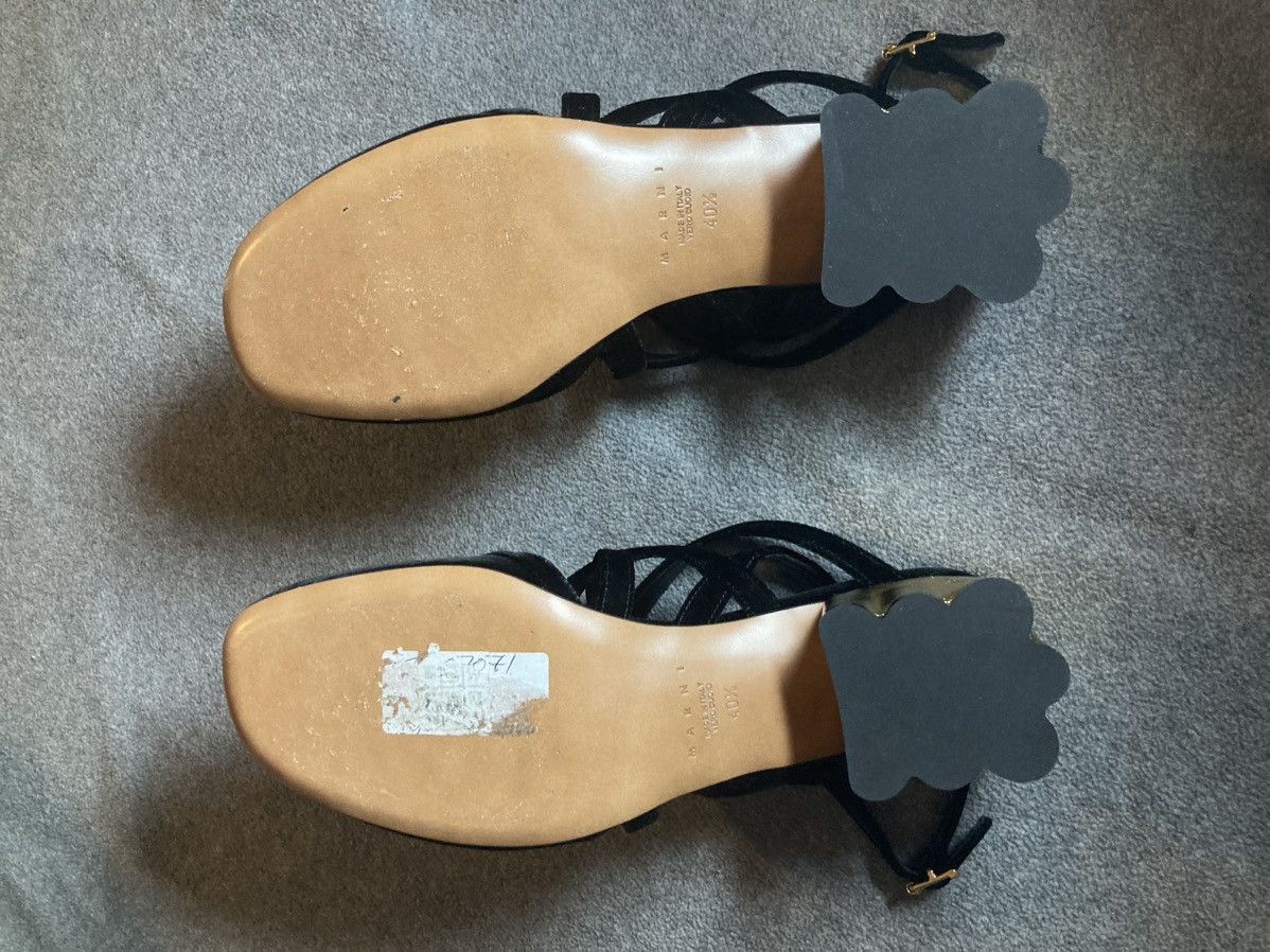 Marni Marni 'Holly Golightly' velvet slingback Mary Janes Size US 10.5 / IT 40.5 - 4 Thumbnail