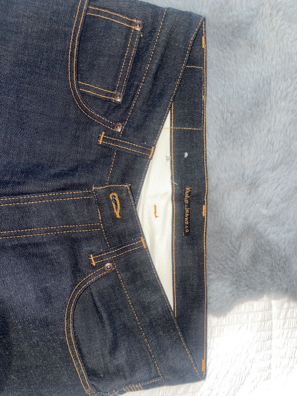Nudie Jeans Limited edition Nudie jeans dry yoke embo size 32 Size US 32 / EU 48 - 2 Thumbnail