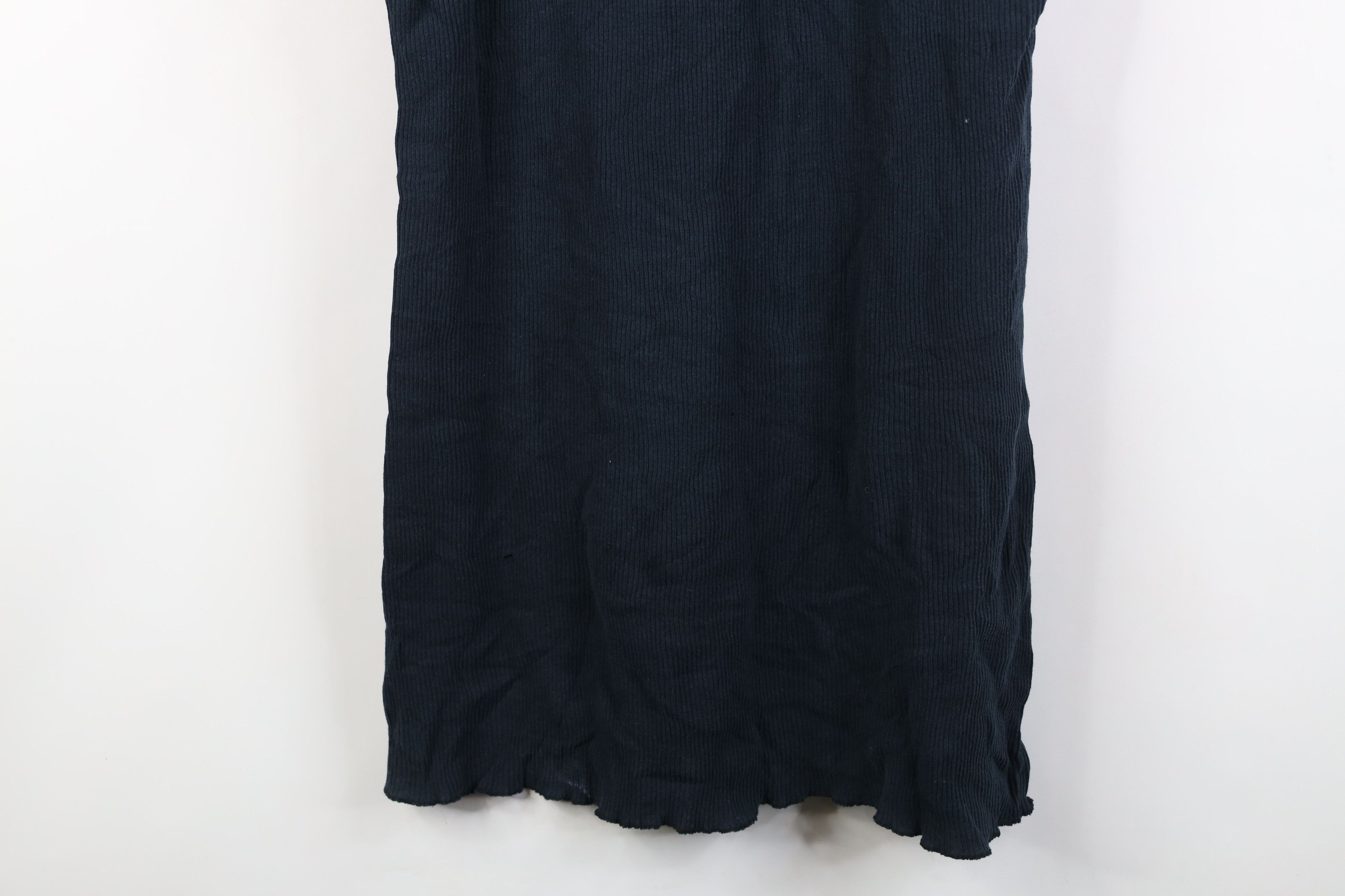 Vintage Vintage 90s Streetwear Ribbed Knit Wife Beater Tank Top Size US XL / EU 56 / 4 - 3 Thumbnail