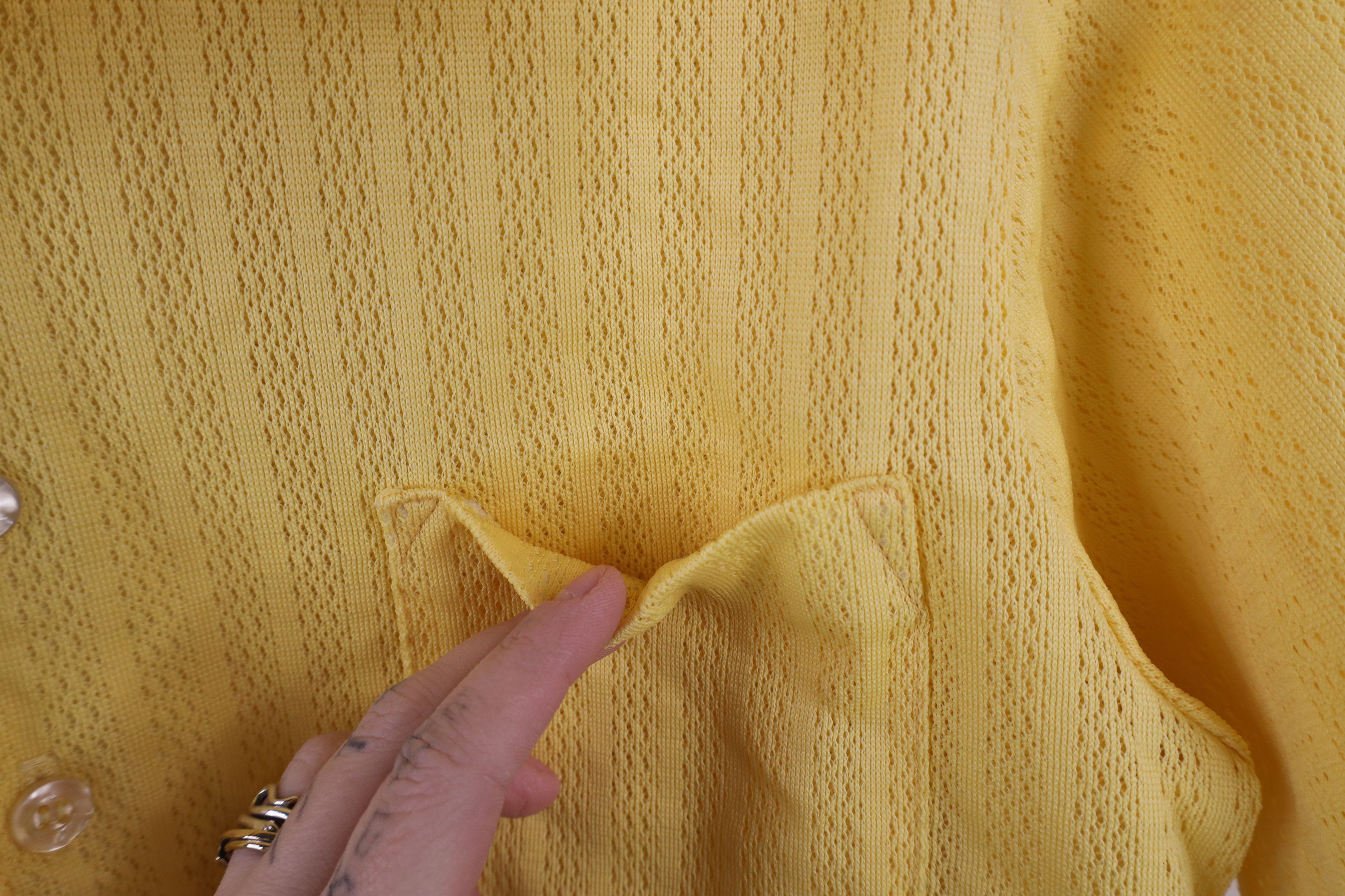 Vintage Vintage 60s 70s Streetwear Striped Knit Collared Polo Shirt Size US S / EU 44-46 / 1 - 4 Thumbnail