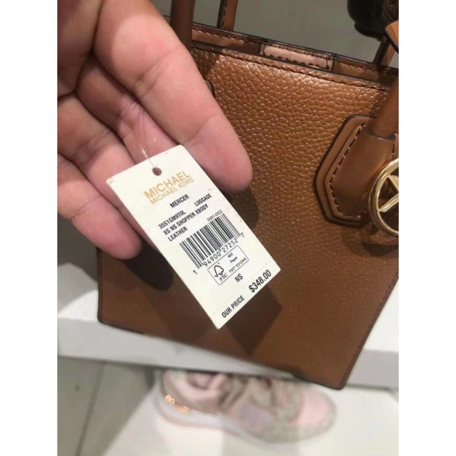 Michael Kors MICHAEL KORS 35S1GM9T0L Mercer Extra-Small Pebbled Crossbody Size ONE SIZE - 3 Thumbnail