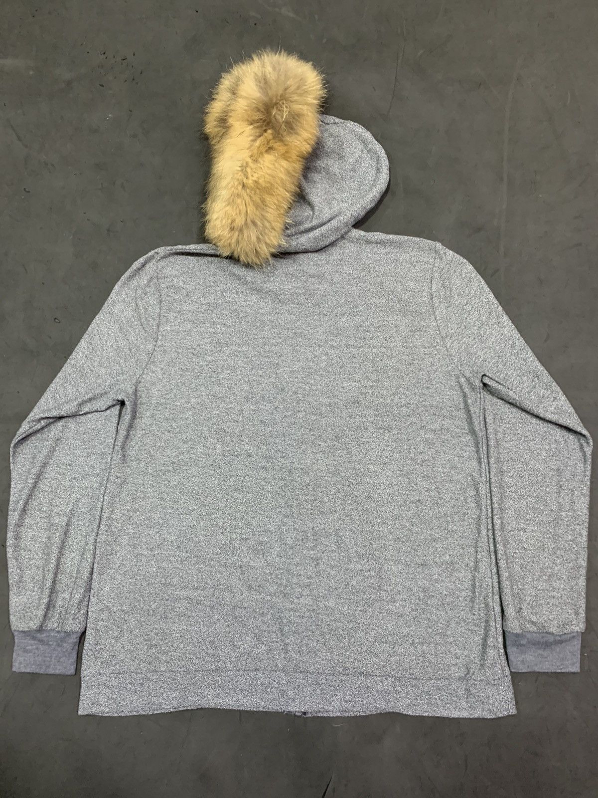 If Six Was Nine × Japanese Brand × Le Grande Bleu (L.G.B.) 💸BINDINGOFFER💸Back number fur hoodie G.O.A STYLED Size US L / EU 52-54 / 3 - 2 Thumbnail