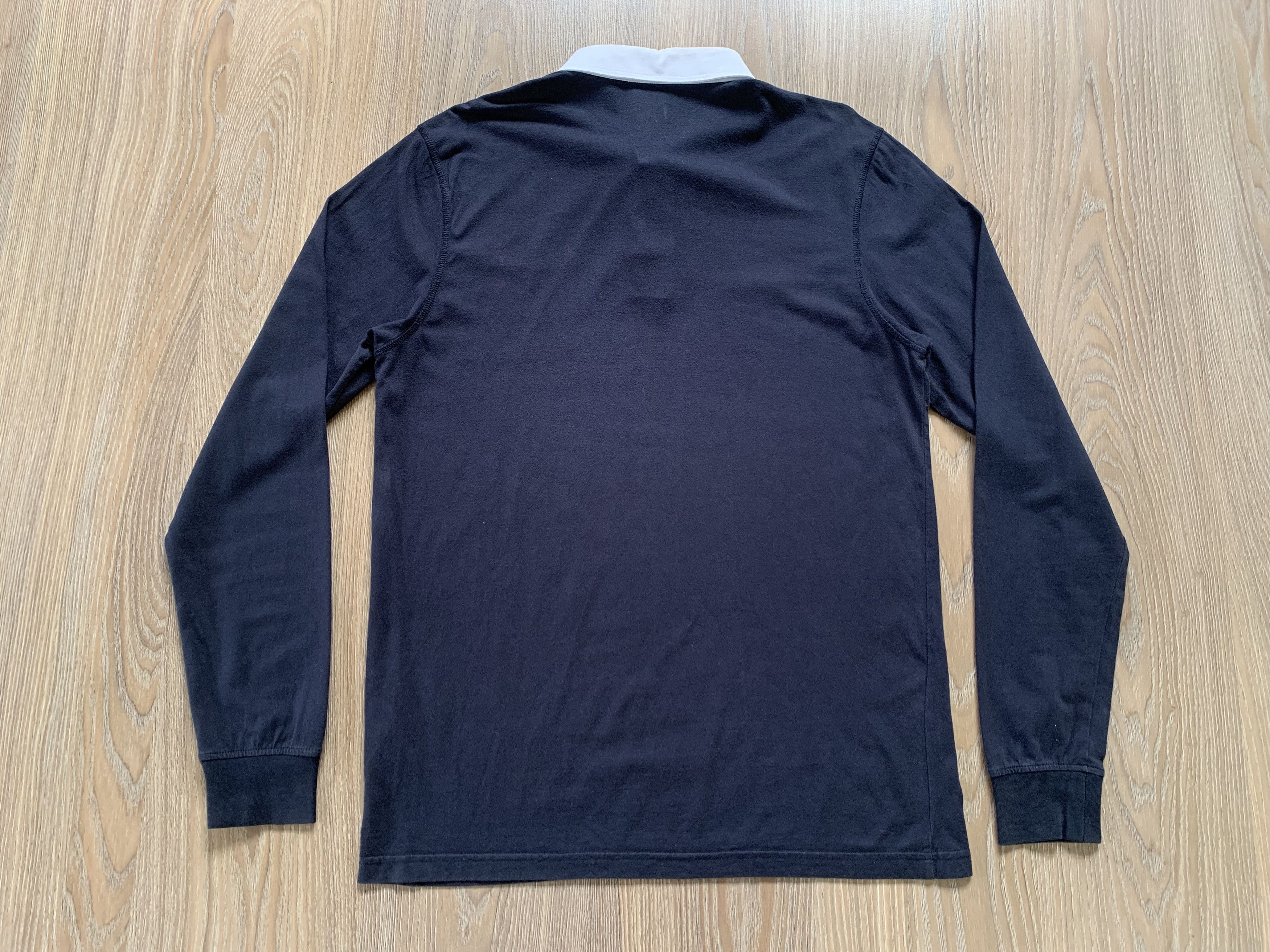 Porsche Design Porsche Navy Blue Long Sleeve Cotton Polo Size US M / EU 48-50 / 2 - 3 Thumbnail