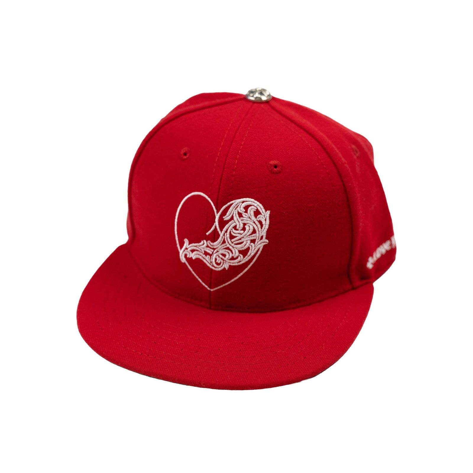 Chrome Hearts Red Vine Heart Embroidered Cap Size ONE SIZE - 1 Thumbnail