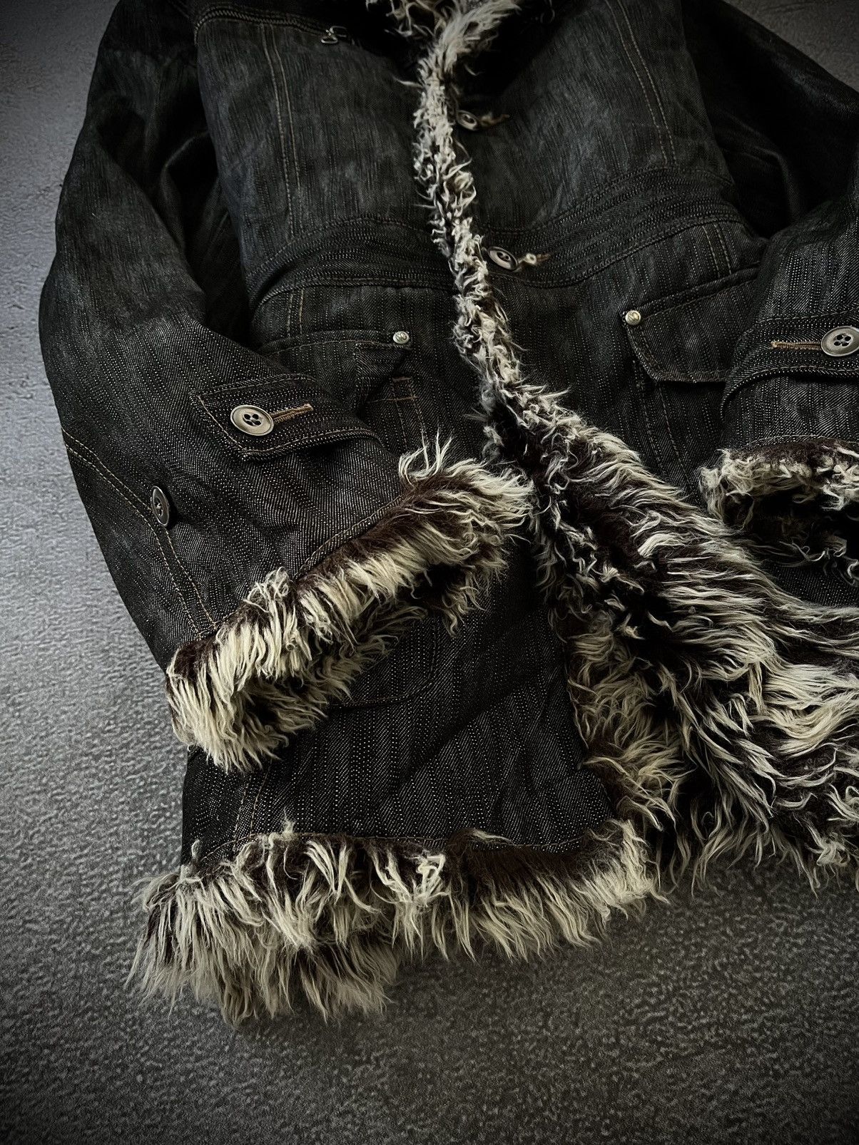 Nicole Club 2000s NICOLE CLUB - VKEI STYLE FUR LINER JACKET Size US L / EU 52-54 / 3 - 3 Thumbnail
