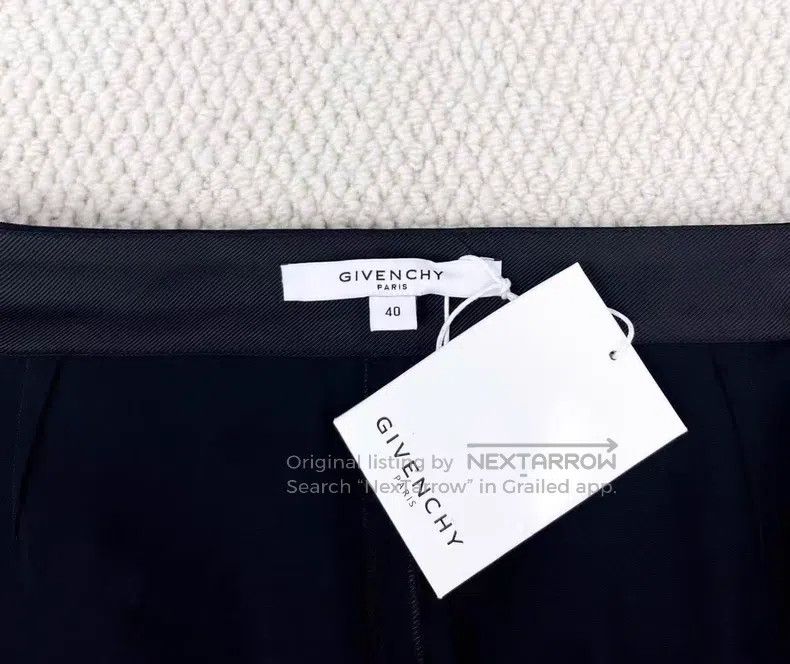 Givenchy Givenchy SizeM Fashion Black Satin Silk Mixed Unstructured Size US 30 / EU 46 - 3 Thumbnail