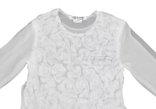 Comme des Garcons Comme Des Garcons White Vintage Floral Double Layer See-th Size XS / US 0-2 / IT 36-38 - 5 Thumbnail