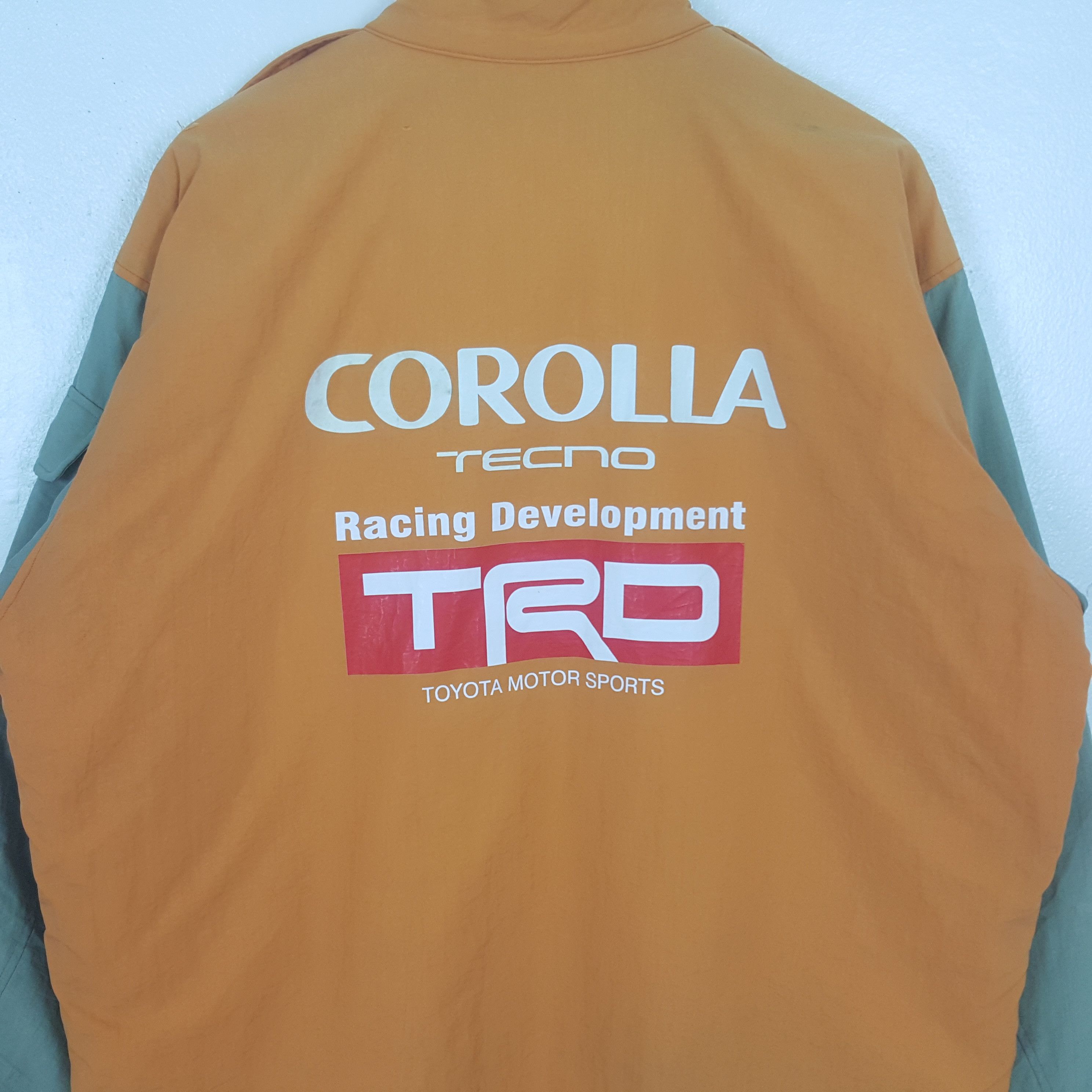 Japanese Brand Vintage Racing Development TRD Uniform Jacket C308N16 Size US XXL / EU 58 / 5 - 2 Thumbnail