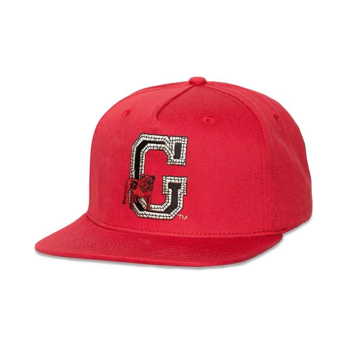 image of Mitchell Ness x NCAA Cactus Jack X Travis Scott X University Of Georgia Hat in Red, Men's