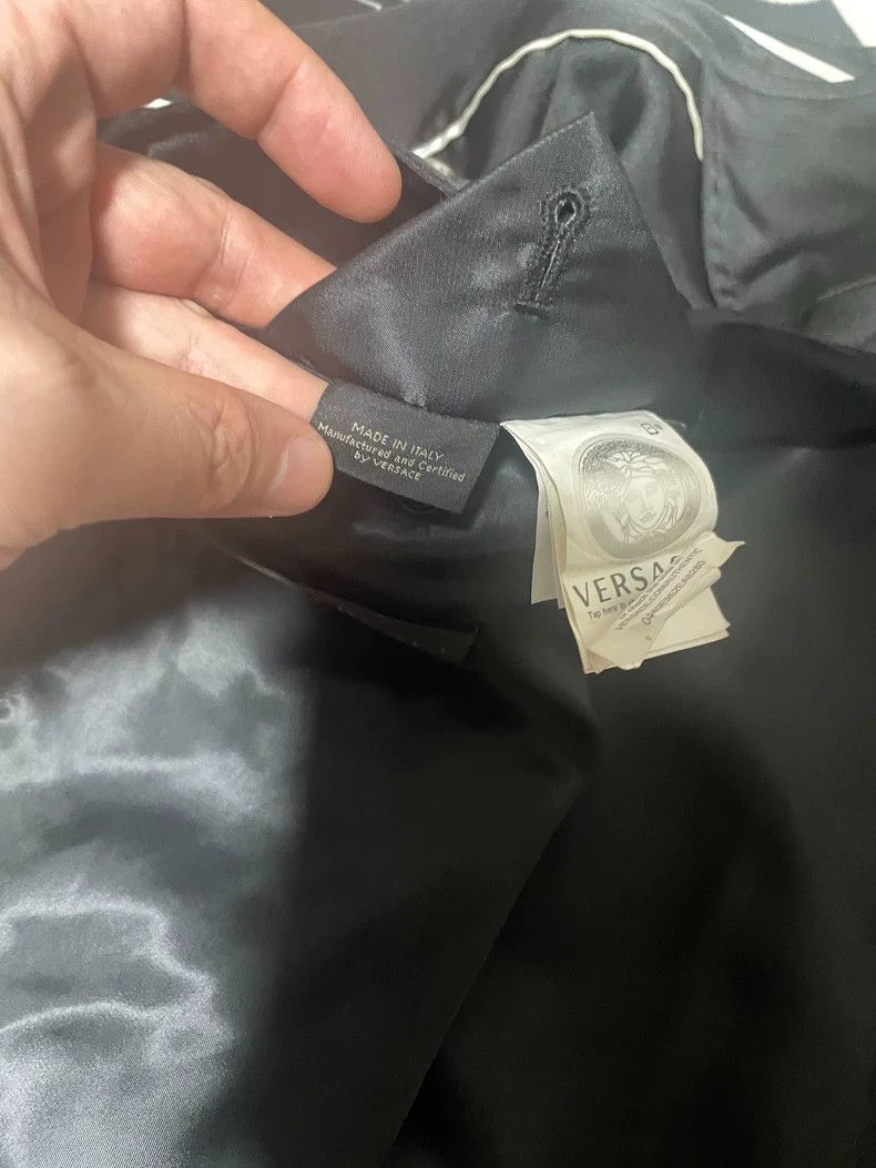 Versace Versace Black dragon silk satin jacket Size US M / EU 48-50 / 2 - 8 Thumbnail