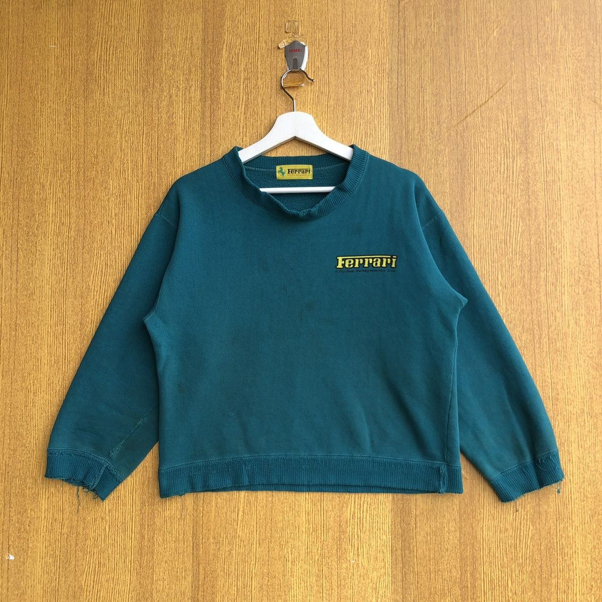 Ferrari × Vintage Vintage Ferrari World Grand Prix Team Sweatshirt Size US M / EU 48-50 / 2 - 2 Thumbnail