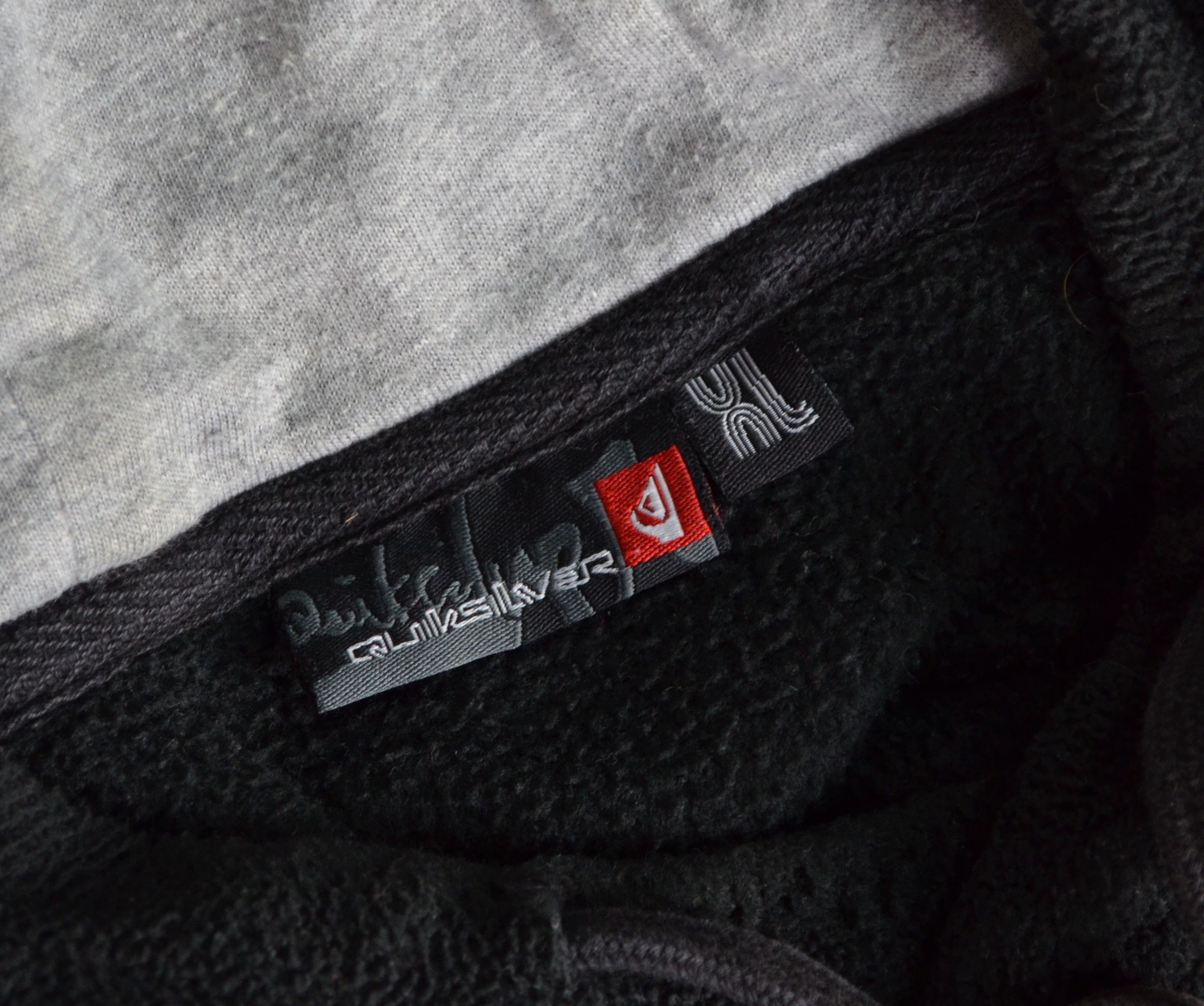 Quiksilver × Vintage Quiksilver Fleece Surf Embroided Logo Hoodie Vintage 90s y2k Size US XL / EU 56 / 4 - 8 Thumbnail