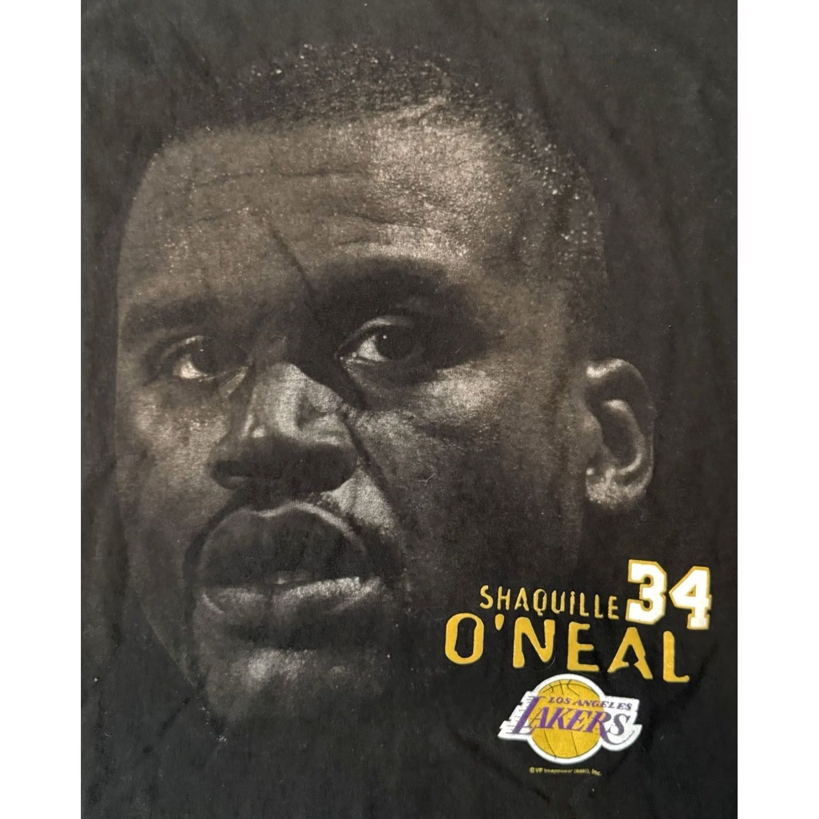 Lee VINTAGE Shaquille O'Neal Big Face Shirt Los Angeles Lakers Lee Sport Large XL Black Men T-Shirt 1990s Sports Womens? Size US XL / EU 56 / 4 - 3 Thumbnail