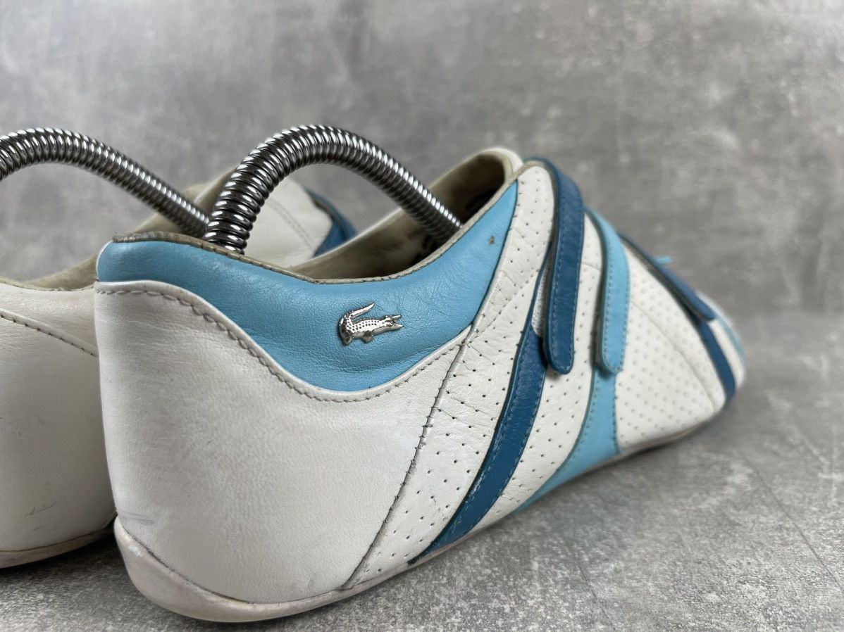 Lacoste × Vintage Vintage Lacoste Rare Archives Y2K Leather White Straps Shoes Size US 6.5 / IT 36.5 - 7 Thumbnail