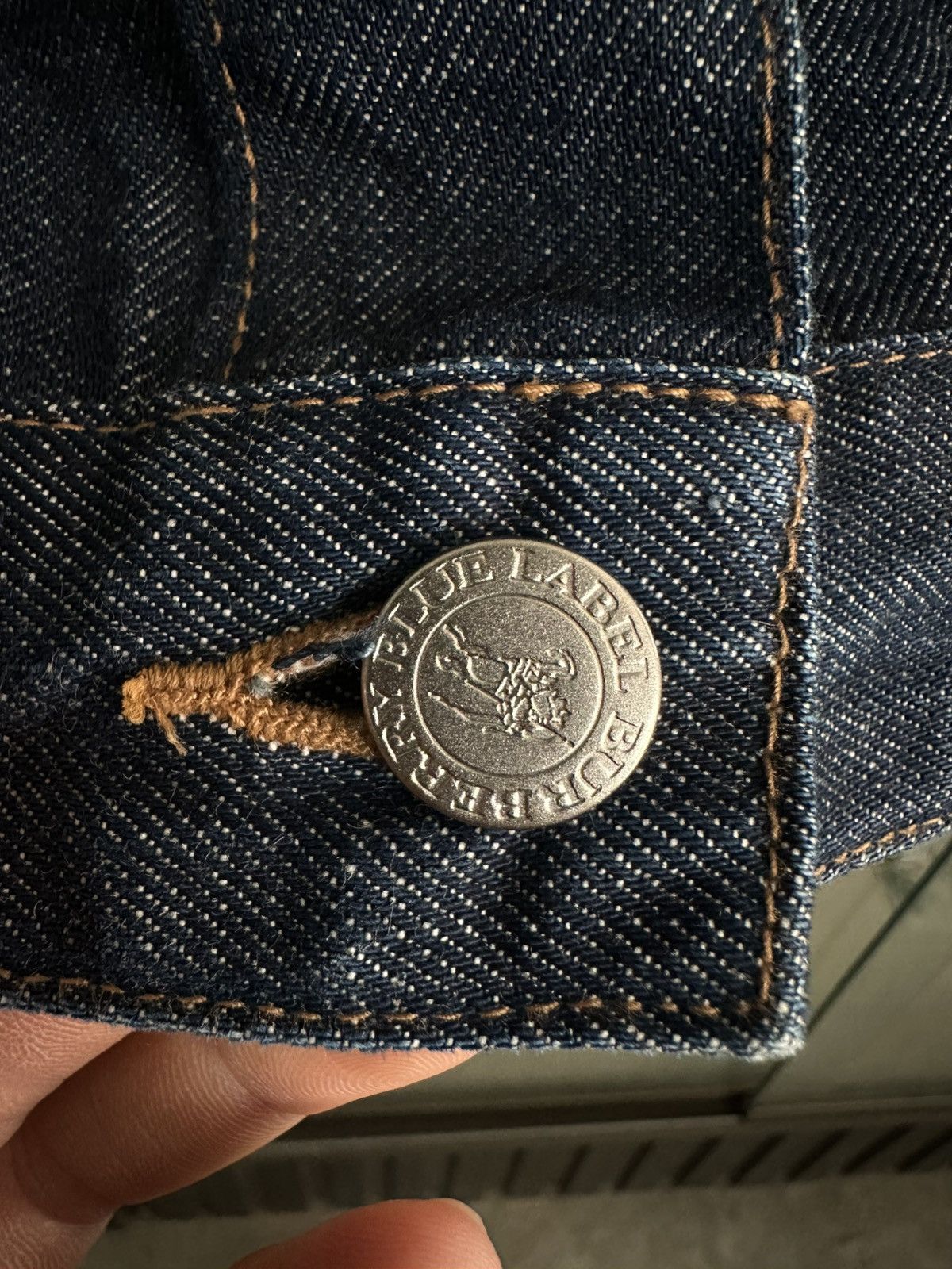 Burberry Burberry Blue Label Denim Jacket Made in Japan (Size 38) Size S / US 4 / IT 40 - 3 Thumbnail