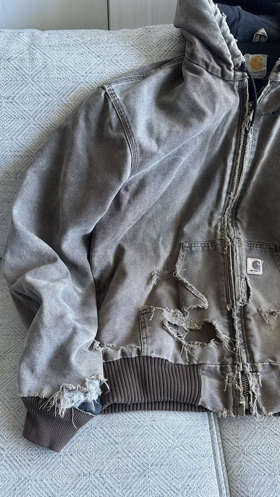 Carhartt Vintage Carhartt distressed Jacket Size US L / EU 52-54 / 3 - 5 Thumbnail