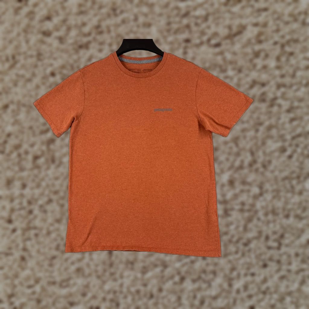Patagonia Patagonia Shirt Men Small Orange Short Sleeve Crew Neck Cotton Blend Hike Camp Size US S / EU 44-46 / 1 - 1 Thumbnail