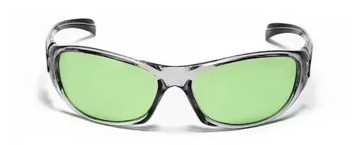 Designer Green Color Futuristic Cateye Glasses Punk Style Sunglasses Size ONE SIZE - 3 Thumbnail