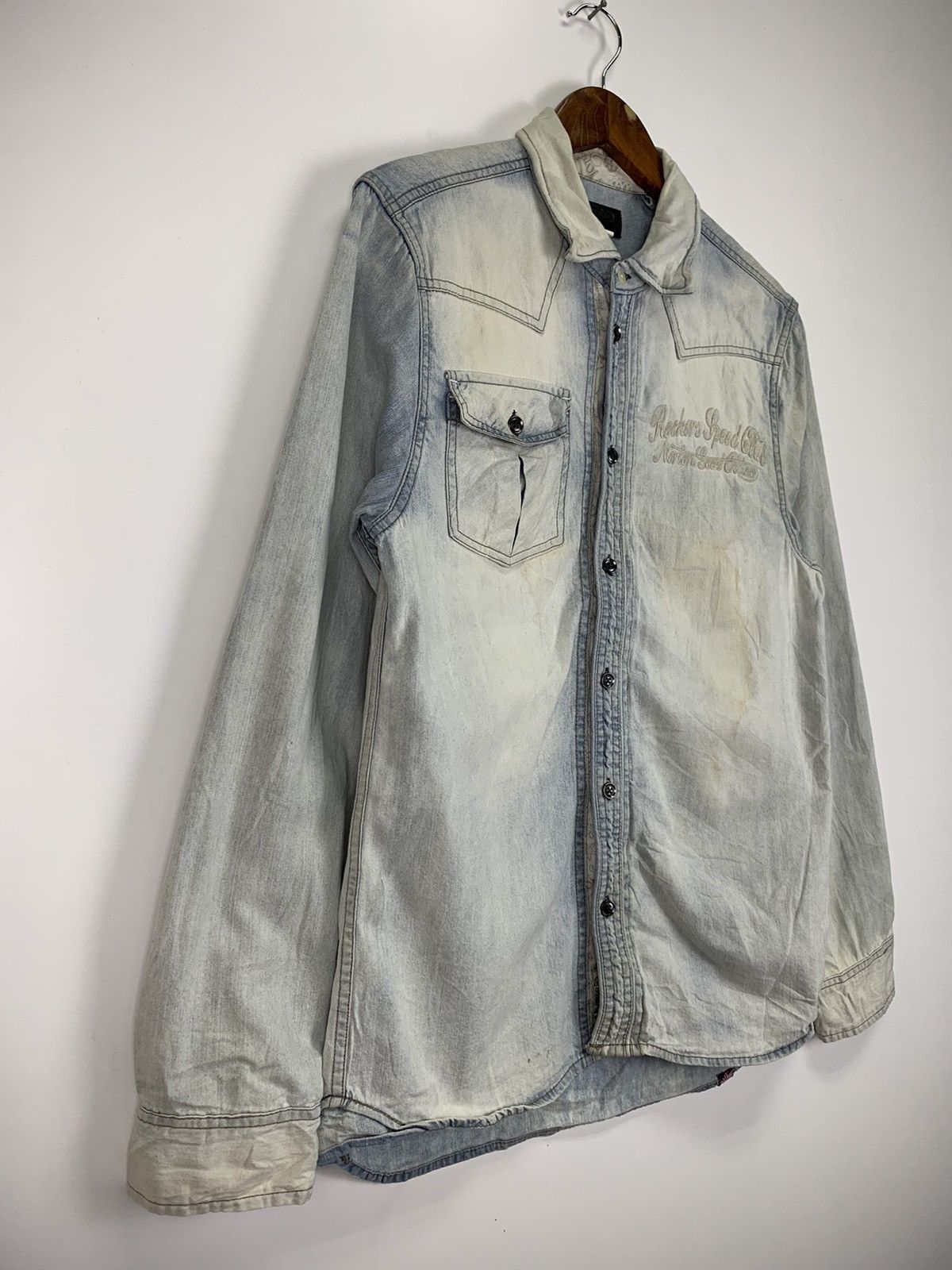 Norton × Vintage Vintage Norton Motorcycle western shirt Size US L / EU 52-54 / 3 - 5 Thumbnail