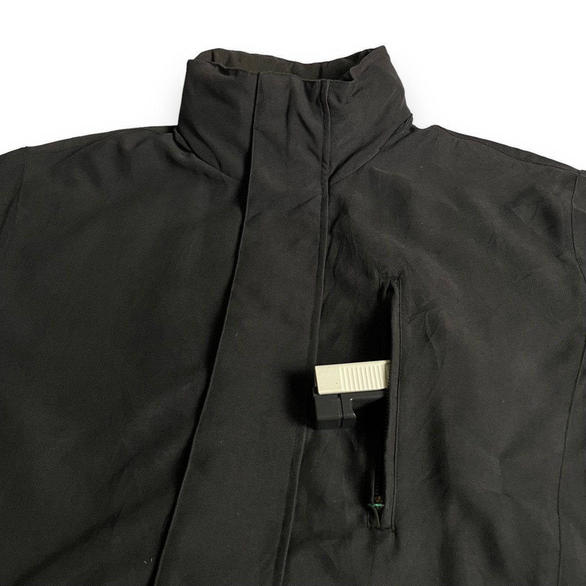 Nike Y2K NIKE SWOOSH BUTTON UP FULL ZIP LONG JACKET Size US XL / EU 56 / 4 - 6 Thumbnail