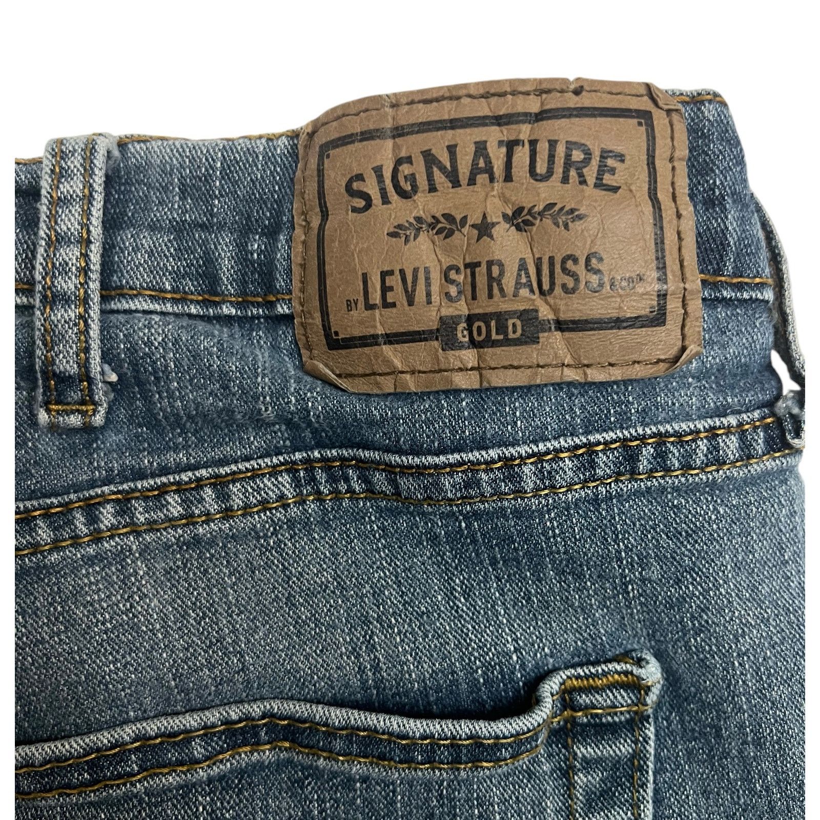 Levi's Signature Levi Strauss Men’s Athletic Fit Jeans 44x30 Blue Size US 44 / EU 60 - 5 Thumbnail