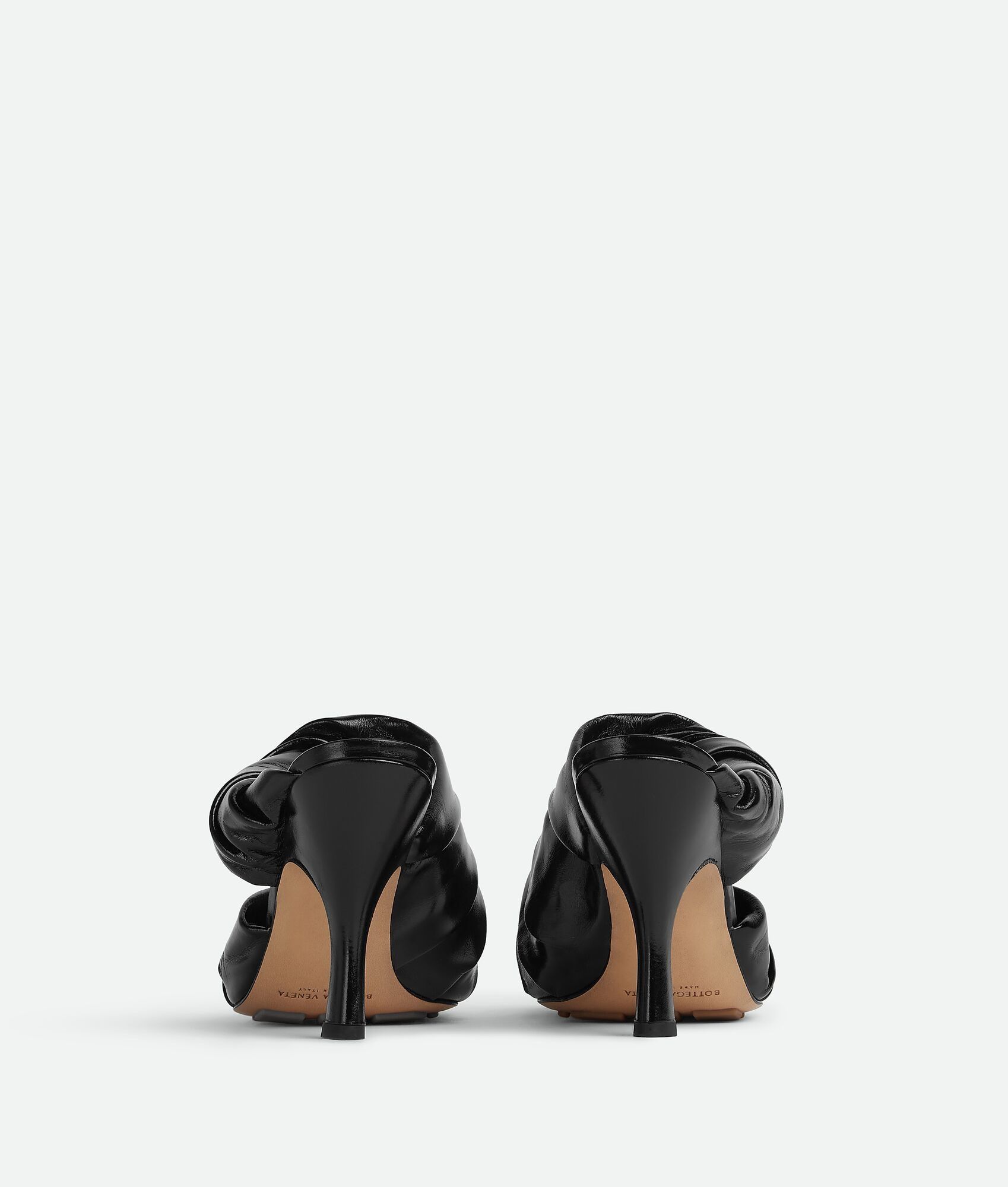 Bottega Veneta o1bcso1str0725 Bunnie Mules in Black Size US 10 / IT 40 - 3 Thumbnail