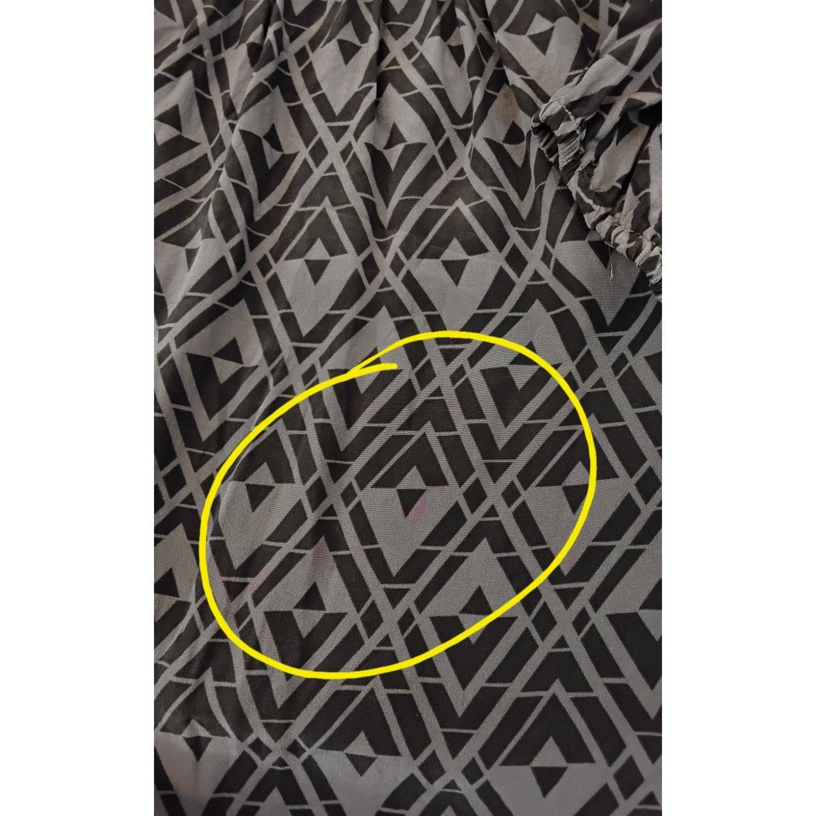 Rebecca Taylor Rebecca Taylor Dress Women's 2 Gray Geometric Pattern Size XS / US 0-2 / IT 36-38 - 9 Thumbnail