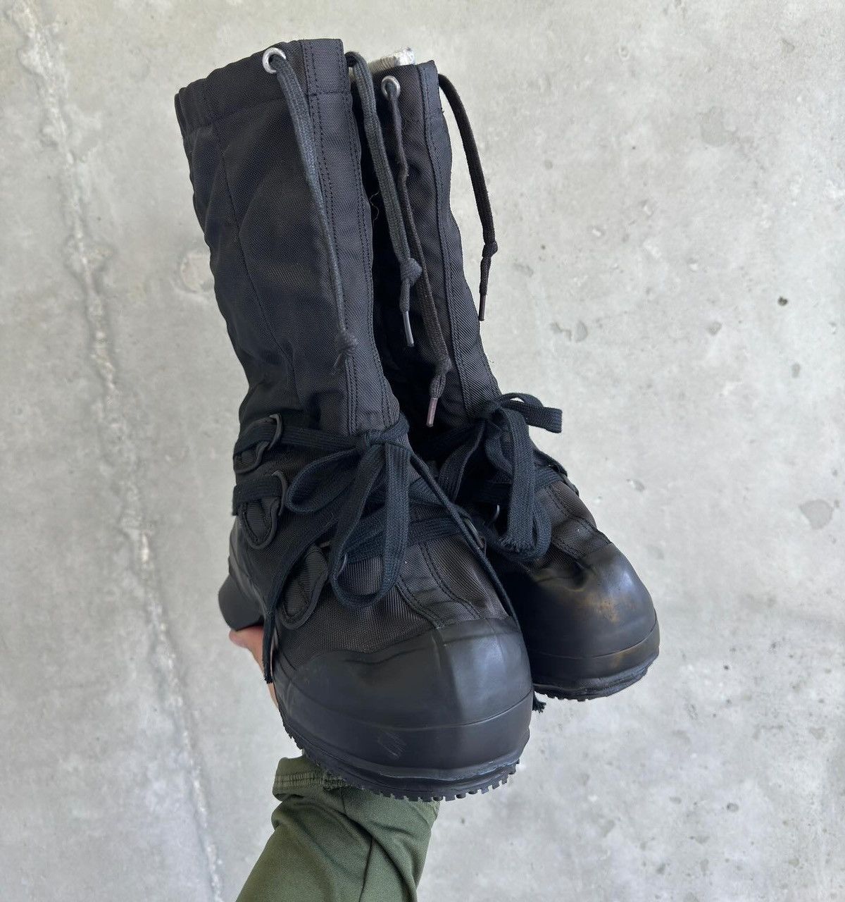 Vintage 1980's Midnight Rebirth Muk Combat Boots Size US 11.5 / EU 44-45 - 4 Thumbnail