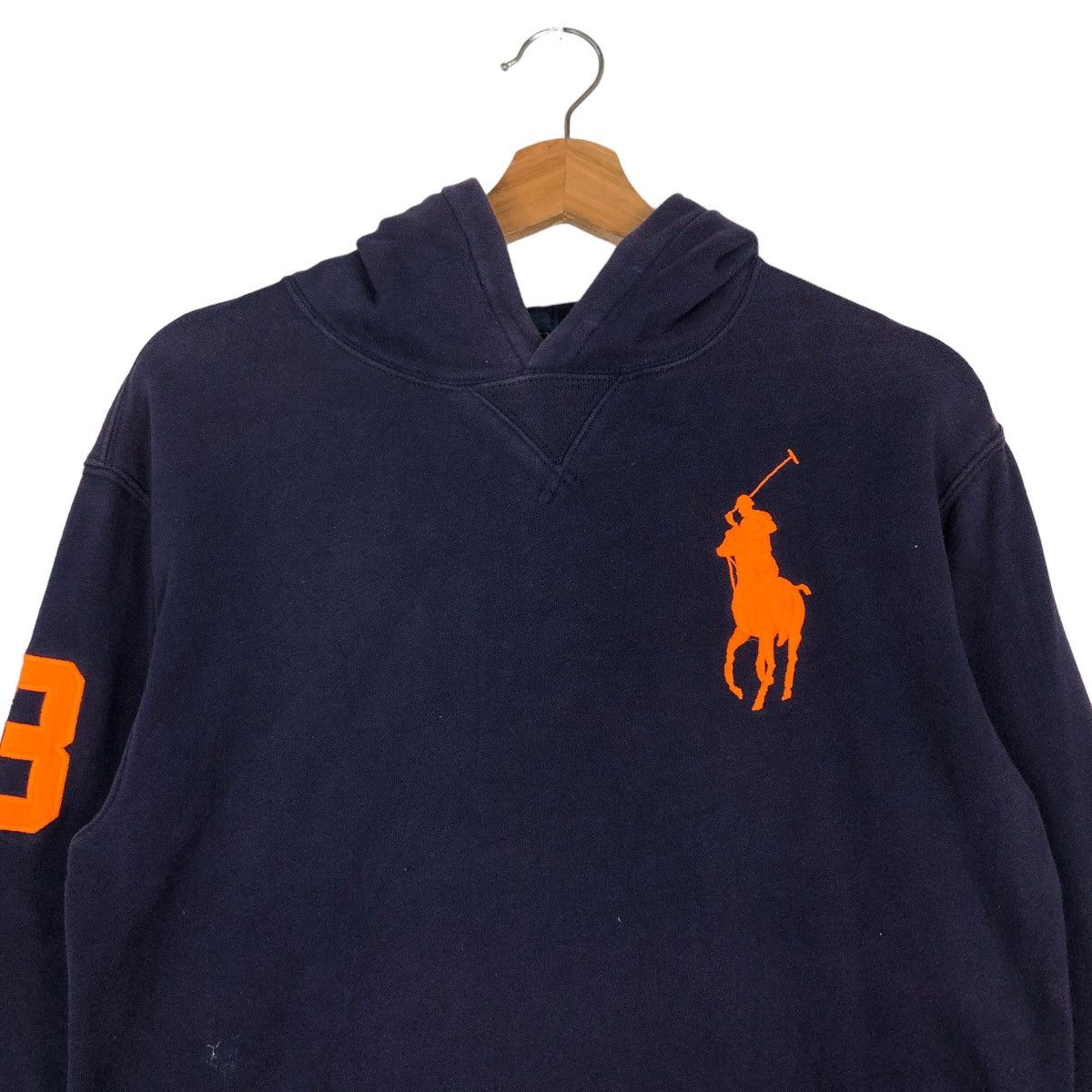 Polo Ralph Lauren 🔥Vintage Polo Ralph Lauren Big Pony Hoodie Pull Over Size US L / EU 52-54 / 3 - 3 Thumbnail