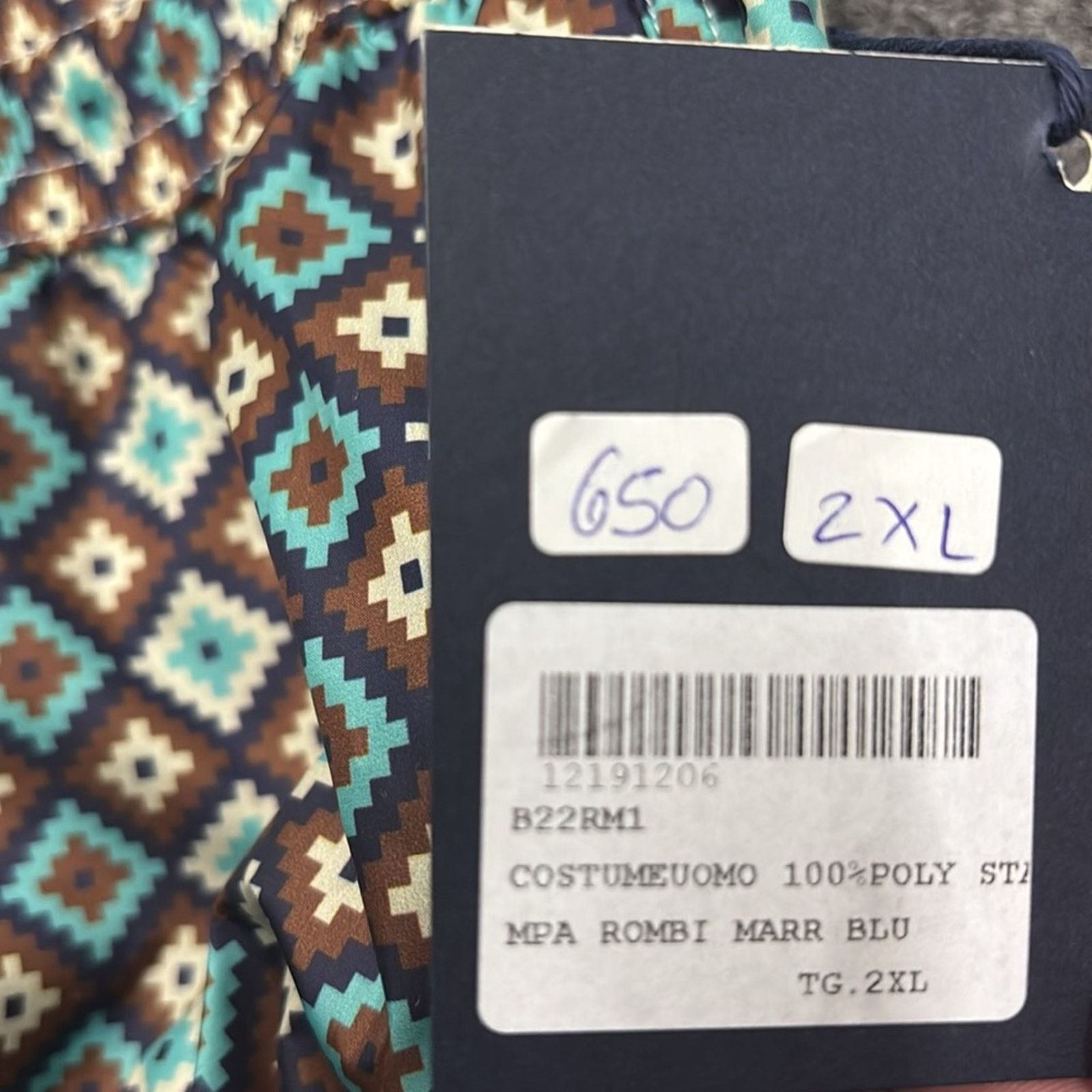 Other NWT Fefe Stylish Geometric Swim Trunks Size XXL Size US 44 / EU 60 - 11 Thumbnail