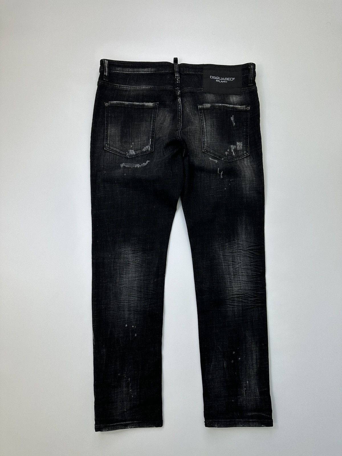 Dsquared2 Dsquared Dark Denim Jeans 54 IT Size Distressed Size US 35 - 2 Thumbnail