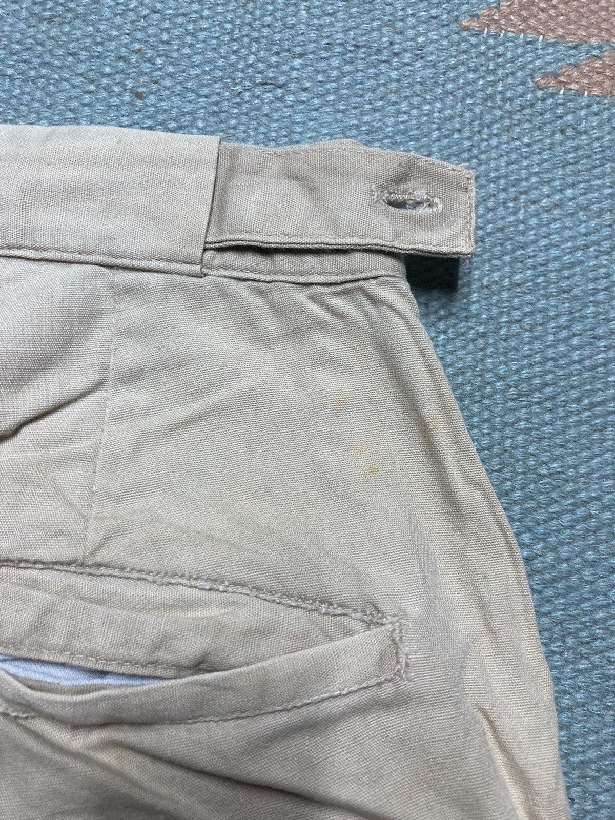 Vintage 70s lightweight cotton shorts khaki tan casual men’s 33 Size US 33 - 11 Thumbnail