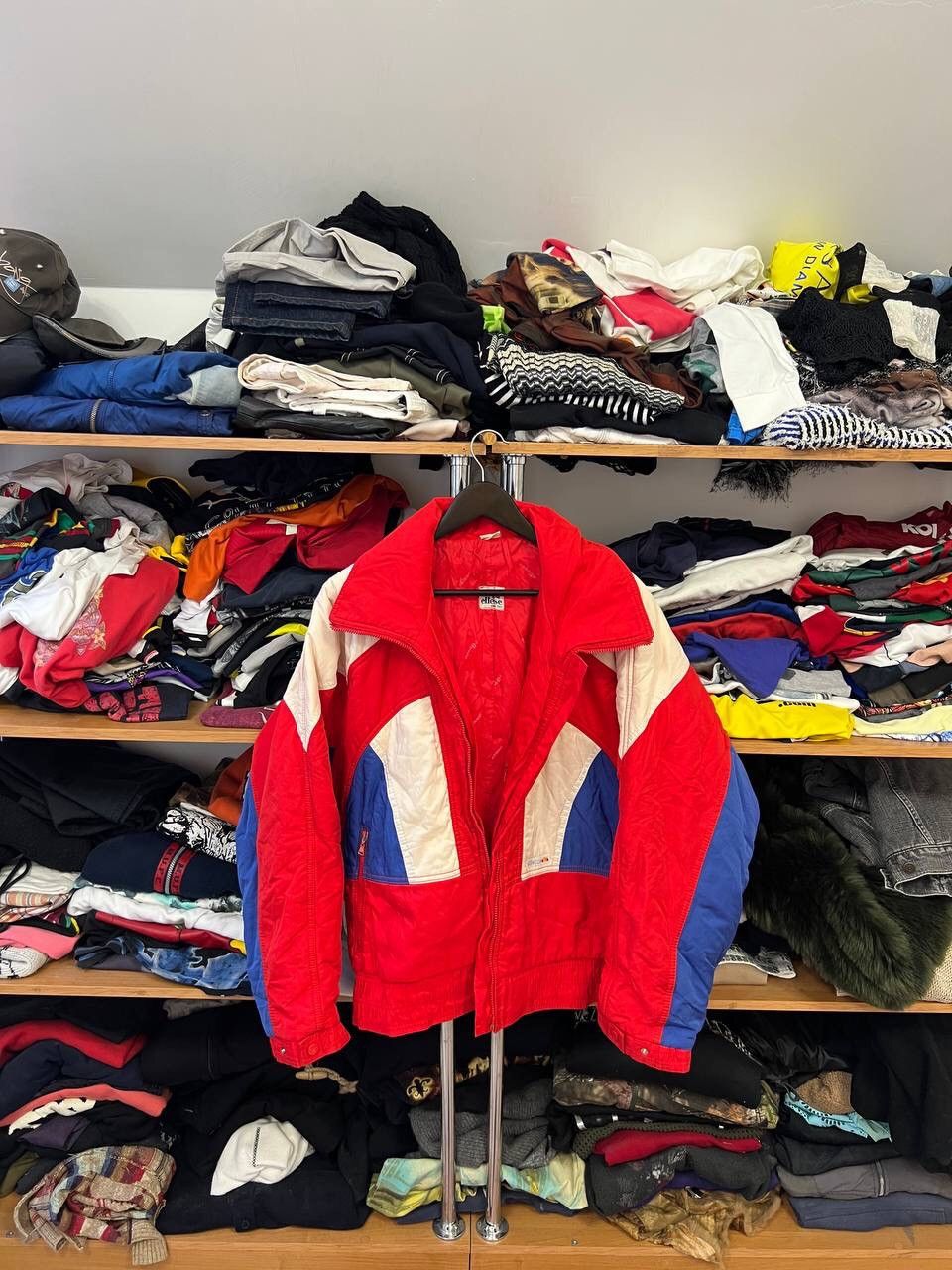 Ellesse Vintage Ellesse Cropped 80s Multicolour Rare Jacket Size US M / EU 48-50 / 2 - 1 Thumbnail