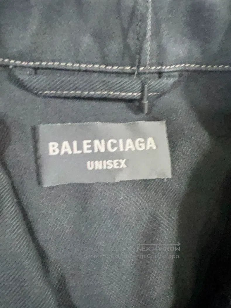 Balenciaga Balenciaga Distressed Denim Jacket, Size 1 Size US S / EU 44-46 / 1 - 5 Thumbnail