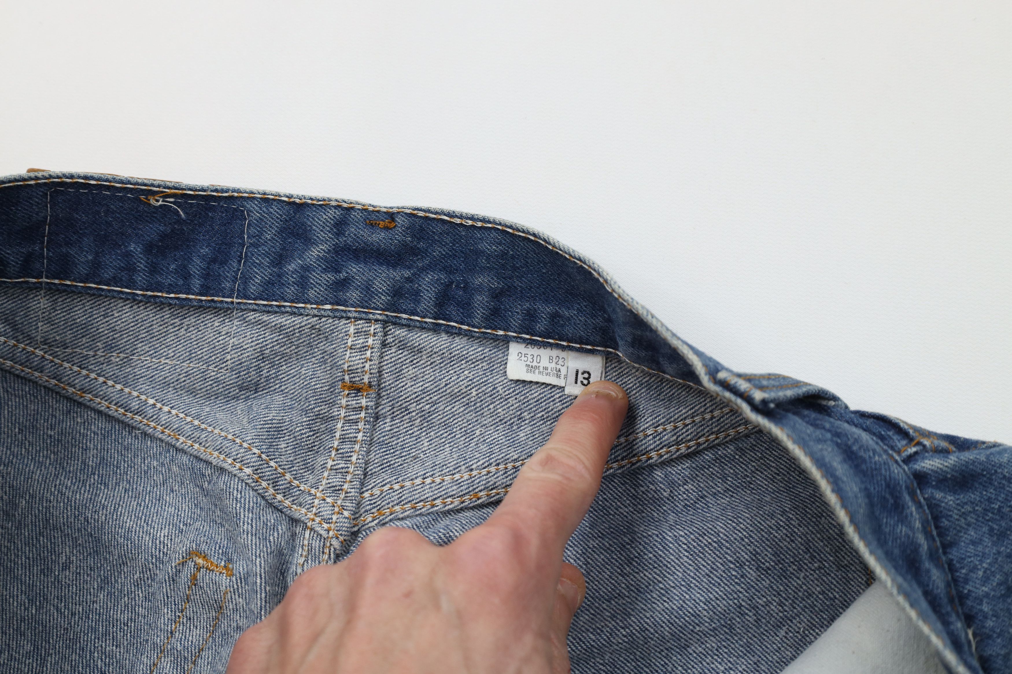 Levi's Vintage 80s Levis 501xx Button Fly Original Fit Jeans USA Size 34" / US 12 / IT 48 - 8 Thumbnail