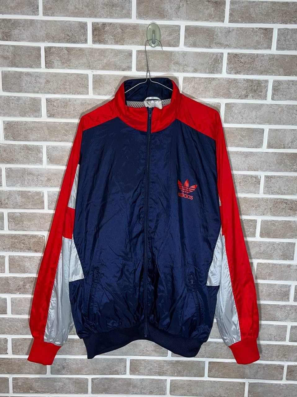 90s~00'S Adidas Jersey Track Jacket Men's L Size Vintage polyester black type Vintage Second Hand main image 1