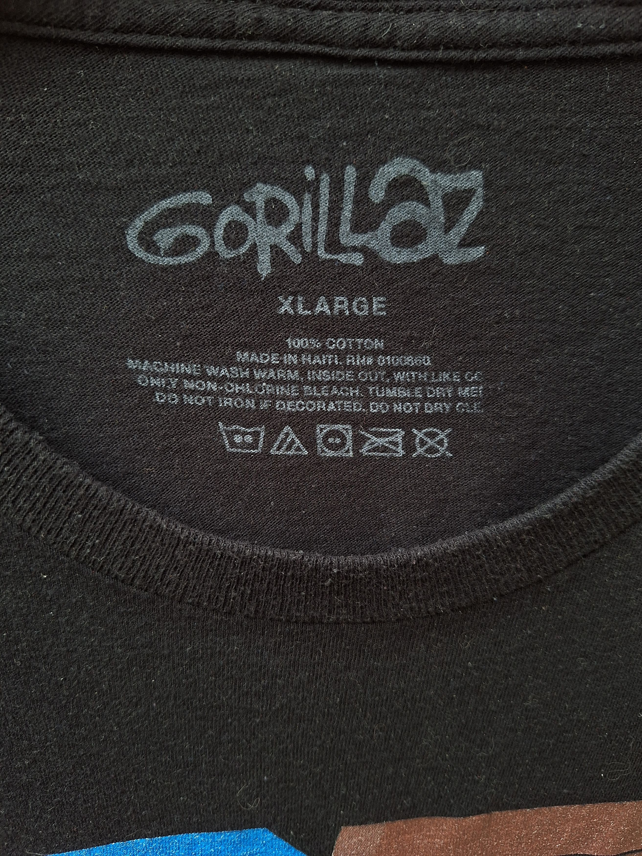 Band Tees 🔥RARE🔥 Vintage Gorillaz longsleeve 00s art humanz album Size US XL / EU 56 / 4 - 4 Thumbnail
