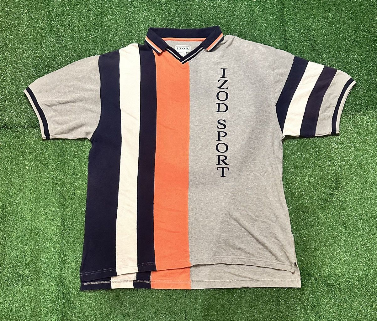 Izod Vintage 80s Izod Sport Soccer Polo Size XL Size US XL / EU 56 / 4 - 1 Thumbnail
