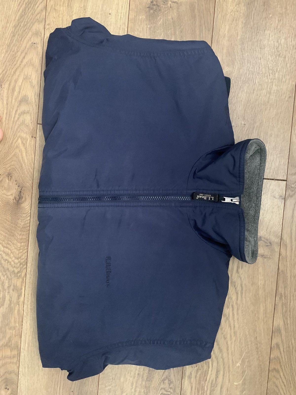 L.L. Bean Blue Bomber Jacket Size US L / EU 52-54 / 3 - 5 Thumbnail