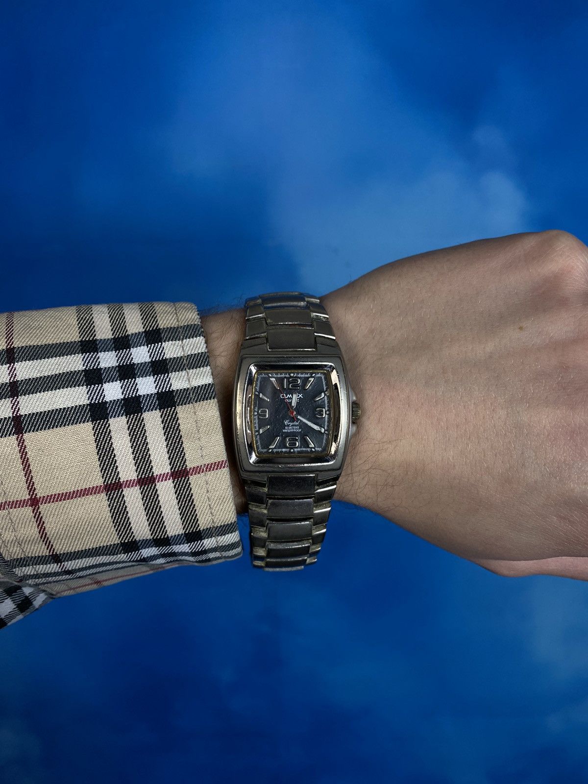 Japanese Brand × Jewelry Omax vintage futuristic quartz men’s watches Size ONE SIZE - 1 Thumbnail