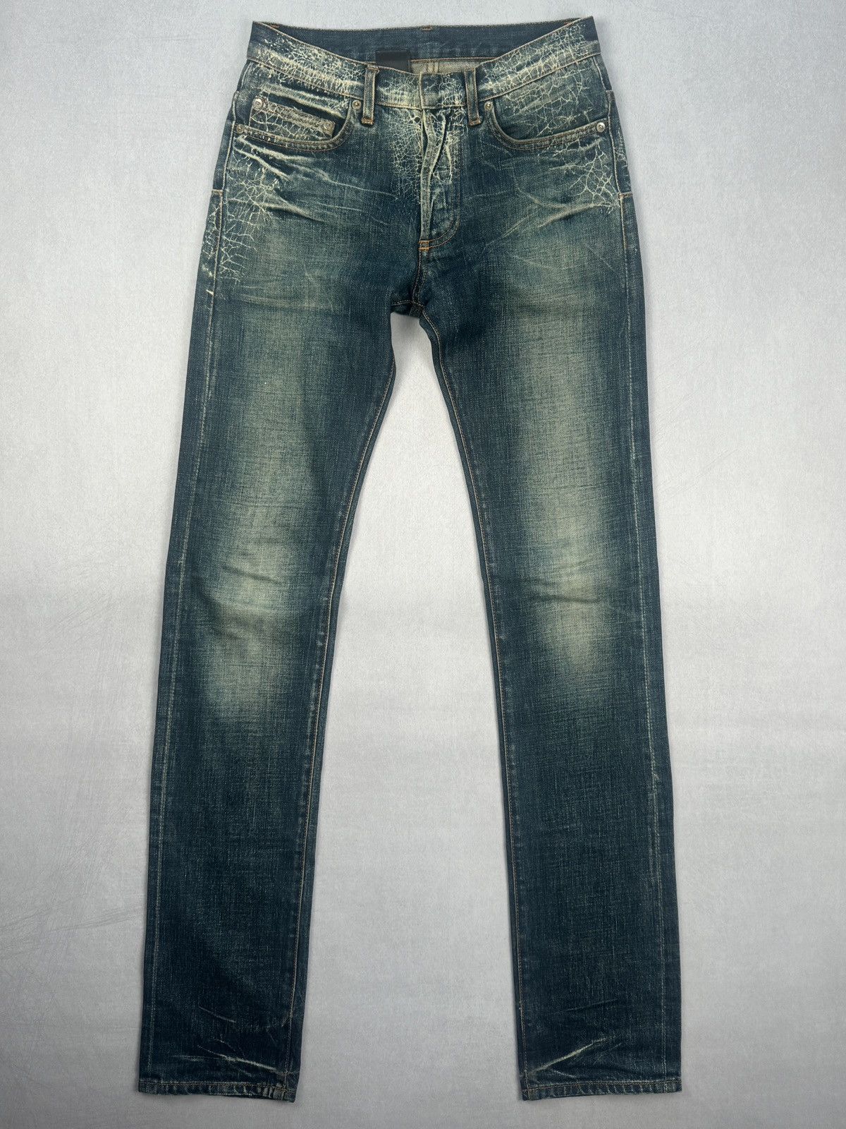DIOR ディオール denim skinny pants spider 07S DIOR ディオール denim skinny pants spider 07S