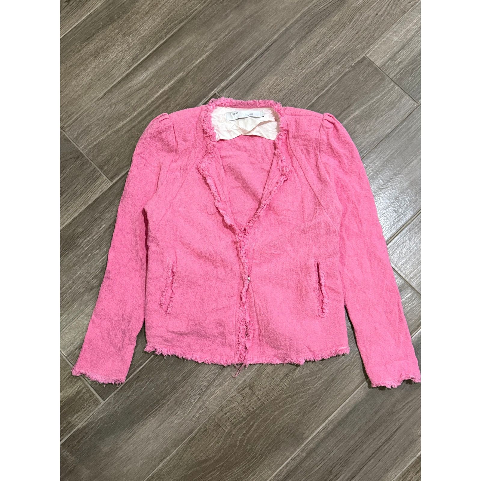 Iro IRO Hot Pink Designer Jacket Size 42 Size M / US 6-8 / IT 42-44 - 1 Thumbnail