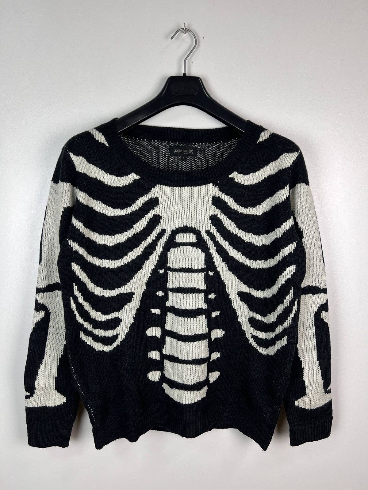 Other Gothicana by EMP skeleton sweater woman size M Size M / US 6-8 / IT 42-44 - 1 Thumbnail