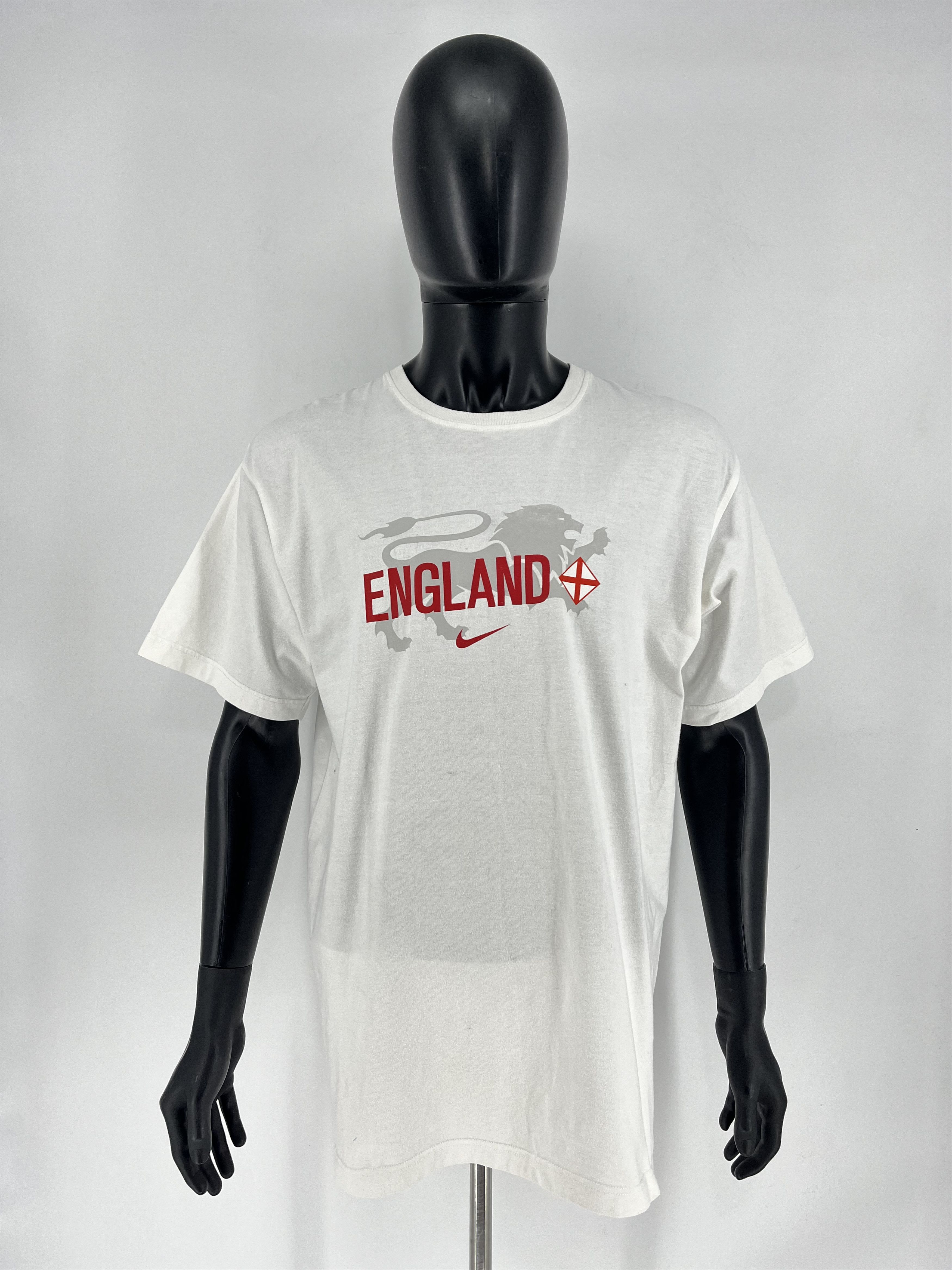 Nike Vintage Nike England Rooney football tee Size US XL / EU 56 / 4 - 2 Thumbnail