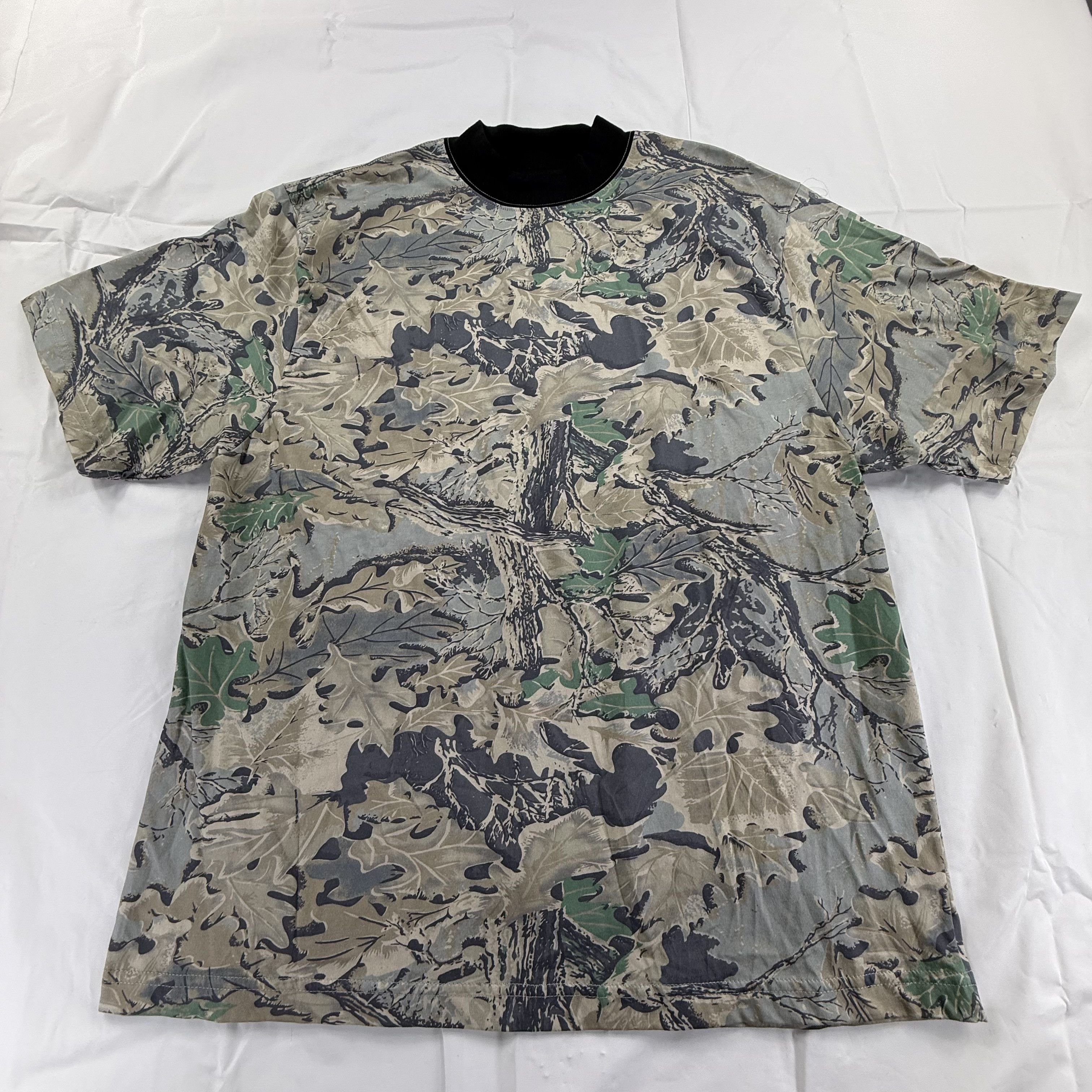 Los Angeles Apparel Los Angeles Apparel Oak Leaf Camo T-Shirt Mock Neck Size US M / EU 48-50 / 2 - 1 Thumbnail
