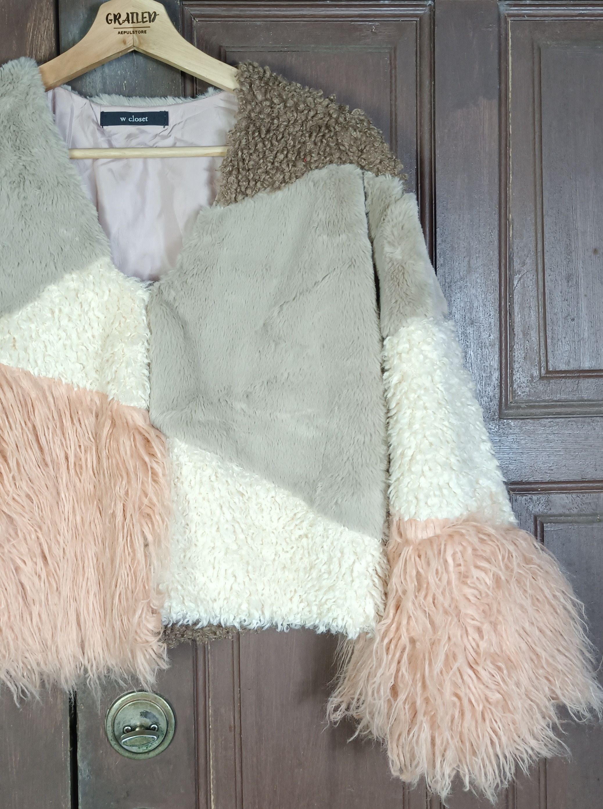 Designer × Japanese Brand W Colset Fur Outwear Size M / US 6-8 / IT 42-44 - 6 Thumbnail