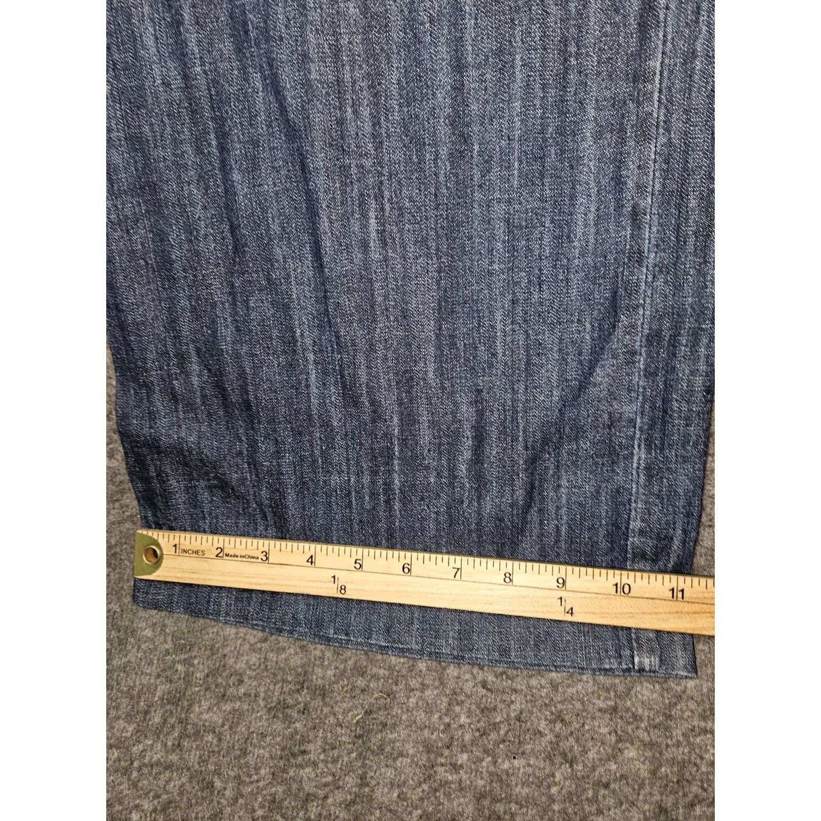 Tommy Hilfiger VINTAGE: No. Tommy Hilfiger Jeans Womens 20 Blue Denim Straight Leg Casual Pants NWT Size 42" / US 20 - 2 Thumbnail